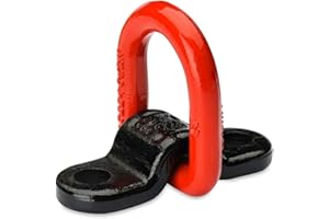 BHGYTEC McBull Cargo Strap, Rot, 3150kg, Schnalle, PKW, LKW, Lieferwagen, Motorrad