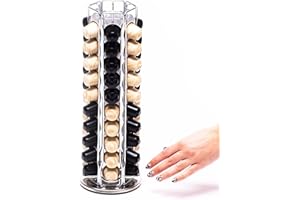 PEAK COFFEE Peak 60 de café Nespresso Cápsulas de Café Giratorio Soporte de pie
