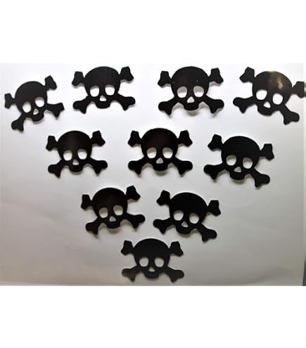 Autocollants Moto Tête De Mort Indienne - Lot De 2 (gauche/droit) En PVC Blanc, 36x13,2 Cm - Pour Réservoir, Casque, Décoration