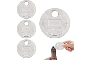 HANZMQIYJJ Youzzei Spark Plug Gap Tool & Gapper Set, Professional Ignition Tune-Up Tool with Precision Gap Gauge (0.5-2.55mm), Zinc Alloy Car Maintenance Tools for Automotive, Motorcycle, Lawn Mower