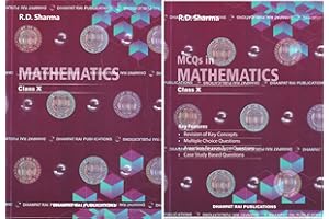 Mathematics class 10th and MCQs - by R.D. Sharma (2024-25 Examination)