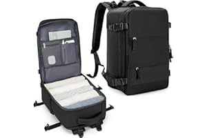 SZLX Mochila Viaje Cabina Avion 40x20x25 Mujer Ryanair Mochila Equipaje de mano 40x20x25 Ryanair Travel Backpack Maletas de Viaje Cabina Avion Mochila Ordenador Portatil 14 Pulgadas Hombre