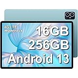 TECLAST M50 Pro Android 13 Tablet 10+ Zoll,16GB RAM+256GB ROM (2TB TF) Tablett SIM,Octa Core 2.0Ghz Gaming Tablet,1920x1200 F