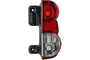 Huairdum Bakljusenhet för NV200 (26555 JX31A) | med Objektiv med Hög Ljusstyrka, PC- och ABS-konstruktion, Plug and Play-inst