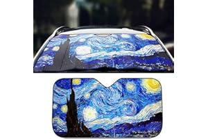 IUSOT Xihaoer Car Parabrezza Parasole Parabrezza Auto Parasole Protezione Anteriore Copertura Finestra Il Foglio di Alluminio Ombra cieca (Nuvola)