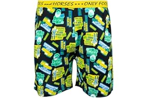 SPORTING PROFILES Only Fools and Horses Official Shorts - House Pants Del Boy Trotters Independent Traders