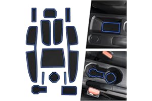 BIBIBO Rubber Mats Non-Slip Mats Compatible with Dacia Sandero 3 / Sandero Stepway III 2021 2022 2023, Rubber Car Mats, Car Mats Accessories, Non-Slip Mat, Storage Box, Non-Slip Mats