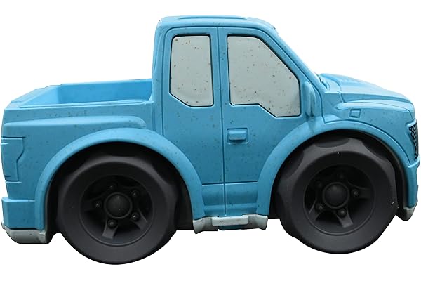 Lexibook, Bio Toys, Petite Voiture fabriquée en Partie à Base de Fibres de blé, Bleu, BIOC04