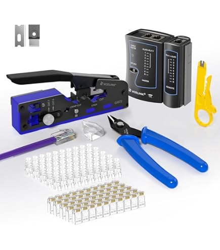 Untwist Tool PRO-COMBO Separa Rapidamente CAT5e, CAT6, CAT6A E CAT7