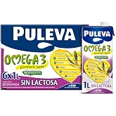 Puleva Omega 3 Proessentia&reg; Lactose Free brik 1L - Box 6 liters | Milk with Omega 3 without lactose, helps the normal functio