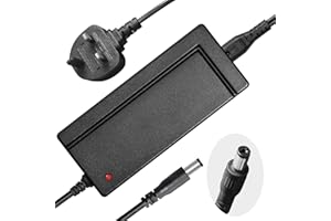 MOUDENSKAY 42V 2A Electric Scooter Charger, Universal Hoverboard Charger for 36V Li-ion Batteries Electric Bike, Mobility Scooter with 5.5mm * 2.1mm Connector