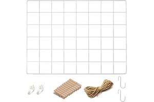 ODOXIA 1-pack vägggallerpanel med tråd | hängande hem, kontor och köksinredning