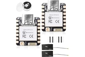 diymore 2 st ESP32-C3 utvecklingskort – WiFi/BLE 5.0 RISC-V MCU för industriell IoT-produktion, 160 MHz, Deep Sleep 44μ, mikr