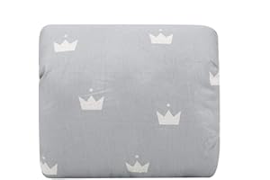 KUIDAMOS Nursing Pillows – Baby Nursing Arm Breastfeeding Pillow Newborn Infant Feeding Cushion Newborn Infant Feeding Cushion for Baby Infant Newborn(Grey Crown)