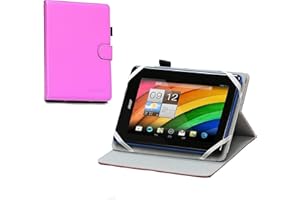Navitech Purple Leather Tablet Case - Compatible With TECLAST P25T 10 Inch Android Tablet