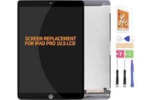 SRJTEK Per iPad Pro 10.5 Display LCD Sostituzione 2017 A1701 A1709 Touch Screen Digitizer Pannello di Vetro Assemblea Completa Parti di Riparazione Kit (nero)