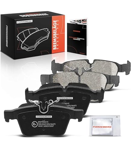 Frankberg Brake Pad Set Incl. 4x Pads Front Compatible With GLC X253 E-Class T-Model S213 E-Class W213 C-Class T-Model S205 Replace# A0084201820