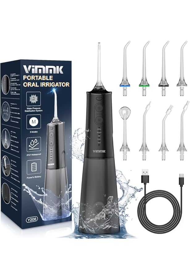 FLOSS ACQUA IRRIGATORO Orale 5 Punte, Serbatoio Da 800 Ml, Detergente Dentale Elettrico Igiene Orale, Modello 2024 Da 36,8 € | DHgate - Foto 7