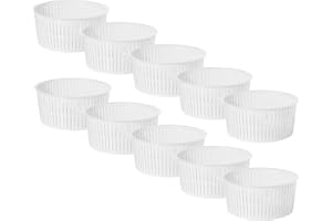 ALCOFERMBREW 10 x Moule à fromage 12,7 x 11 cm – Variations | Forme à fromage en plastique | Panier pour fromage