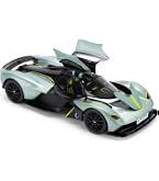Réplique Officielle Aston Martin Aston Martin Vantage V12 Miniature échelle 1:24 – Modèle En Métal Moulé Vert – Collection Officielle