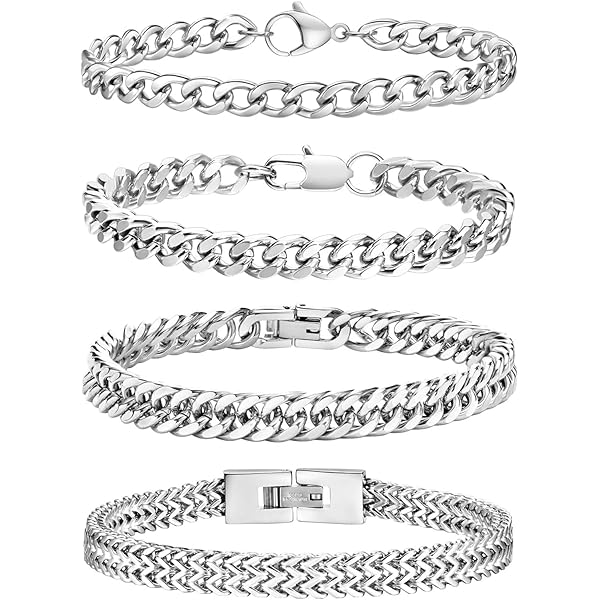 Fitbit Luxe Bandje Roestvrij Staal met Schakels Zilver | gsmpunt