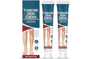 ISBEAUSOLS 2PCS Va-ricose V-eins Cream-Va-ricose V-eins Treatment for Legs -Vegan Herbal Formula to Reduce Swelling & Spider Ve-ins for Legs -Vei-n Cream for Men & Women-20g