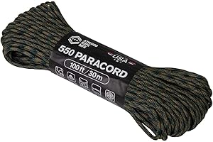 Helikon-Tex 550 Paracord (100ft) - Nylon US Woodland
