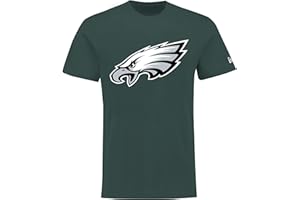 New Era Camiseta NFL Fútbol Americano Seahawks Vikings Eagles Packers Verde Morada