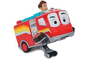 SWIMWAYS Disney Junior - Unidad DE Rescate - BO Y Flash - Figura de Acción y Camión de Bomberos de Juguete con Luces, Sonidos y Movimientos - 6068771 - Juguetes Niños 3 Años +