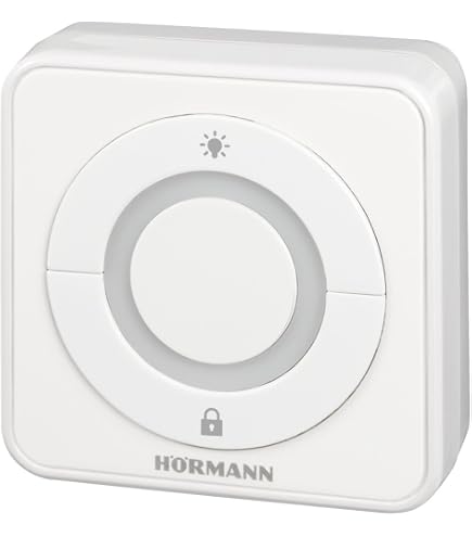 Gateway Hörmann Per Controllo Porte Garage Con Homematic IP, Compatibile Con Azionamenti Supramatic, ProMatic, Etc., Dimensioni 51x47,5x16 Mm