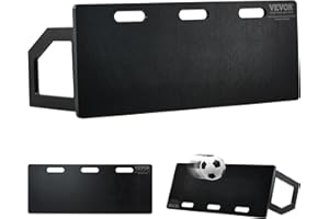 VEVOR Pedana da Rimbalzo da Calcio, Muro da Calcio Portatile 40"X16" con Rimbalzo a 2 Angoli, Pedana da Rimbalzo Pieghevole in HDPE, Attrezzatura da Allenamento Pratica di Passaggio e Tiro