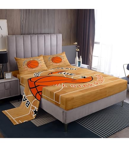 Set Lenzuola NBA Letto Singolo - 100% Cotone, Ufficiale Bulls, Lakers, Warriors, Nets - Foto 8