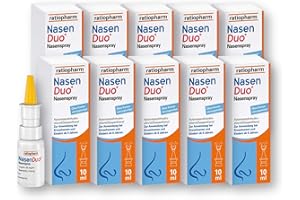 MEDIBOND Nasenduo Ratio Nasenspray Erwachsene Sparset 10 x 10ml
