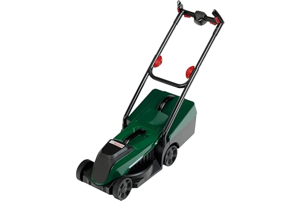 Theo Klein 2780 tondeuse à gazon Bosch Rotak I Tondeuse à gazon pour enfants avec bruit de cliquetis I Jouet pour enfant à partir de 18 mois