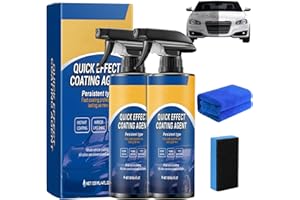 PGONLINE Pack of 2 Quick Effect Coating Agent, Sopami Spray Car, Multifunctional Coating Renewal Spray, High Protection Car Coating Spray, Nano Coating Spray