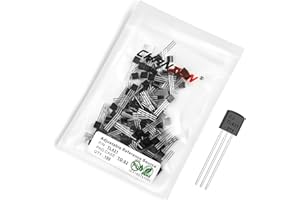 Chanzon 100 pièces TL431 TO-92 Régulateur de Tension 1-100mA Shunt Régulateur Transistor