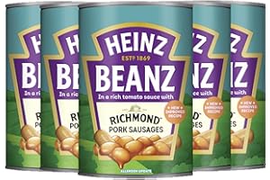 Heinz Baked Beans & Richmond Pork Sausages 6 x 415G