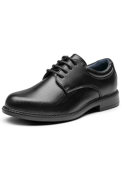 Clarks Asher Grove Jongens Derbys Kinder Schoenen Zwart