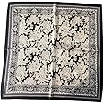 Riho 12 momme Men 100% Mulberry silk Neckerchief (53x53cm)