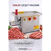Sonmez Endustriyel Dev Mikser 12Lik Kiyma Makinesi Et Cekme Makinasi