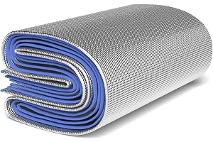 Aluminium liggunderlag skummattor sovmatta av aluminiumfolie 4 mm tjock för camping isolerande matta isolerande filt vikbar tältmatta golvmatta termomattmatta