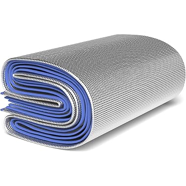 Camping Slaapmat | Camping Pads om te slapen | Aluminiumfolie Outdoor Slaapmat | Outdoor Vochtbestendige Pad | Waterdichte en isolerende mat | Picknickmat voor strandtent en camping