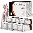 K-MART Gloveman Clear Vinyl Gloves (Box of 1000) (L (Pack of 1000))