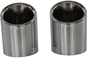 Audi 8J0071761 sportowe zaślepki rury wydechowej do podwójnej rury wydechowej lewa