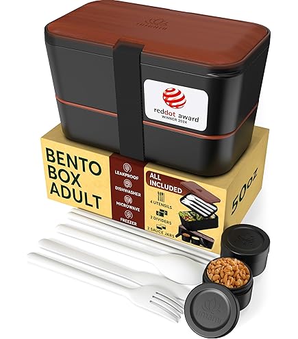 Bento Box De perfecte lunchbox voor kinderen en volwassenen, voor