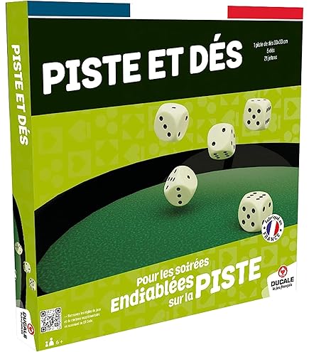 Ducale Würfel-Set – 5 Weiße Würfel, 18 Mm, Für Yams, Reisespiele & Andere Würfelspiele