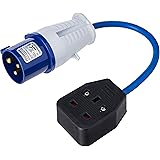 Silverline 16A-13A Fly Convertitore Piombo spina 16A a 13A presa