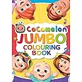 CoComelon Jumbo Colouring Book : Amazon.co.uk: Home & Kitchen