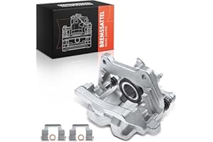Frankberg Brake Caliper Disc Brake Rear Left Aluminium with Bracket (hole spacing 100mm) Compatible with Discovery IV L319 Rang.e Rove.r III LM Replace# LR015586