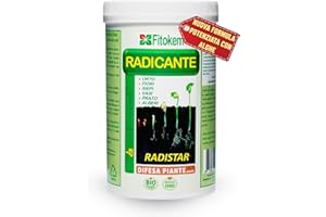 FITOKEM Radistar - Effetto Ormone Radicante per Talee in Polvere (800 gr) Radicante per Piante, Limone, Orchidee, Micorrize Bio, Stimola la Produzione e la Crescita Naturale delle Radici Made in Italy